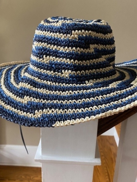 NWT Anthropologie San Diego Hat Company Blue Space Dye  display picture 2